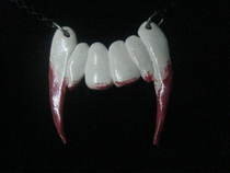 Zombie Fang Necklace