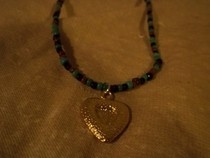 Camo Heart Necklace