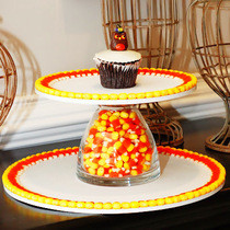 Candy Corn Cupcake Stand