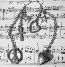 Peace And Love Earrings