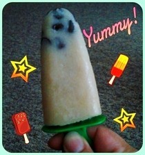 Invisible Cookie Dough Ice Pops