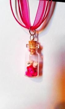 A Pill To Numb Bottle Necklace
