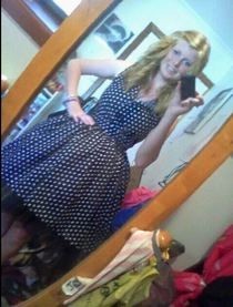 1950's Style Polka Dot Day Dress