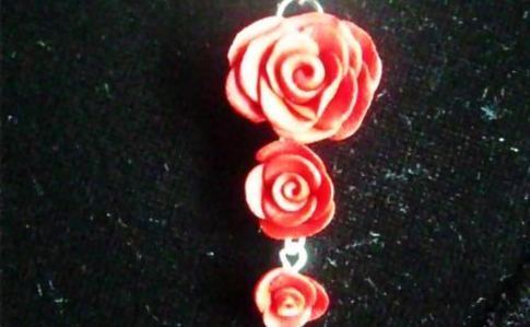 Layerd Rose Necklace