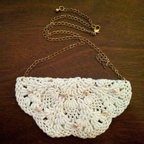 Fancy Doily Necklace