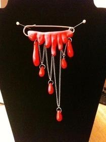 Bleeding Brooch