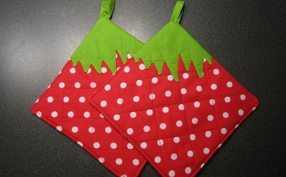 Strawberry Potholder