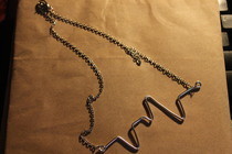 Ekg Heart Rate Necklace