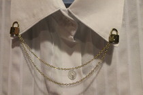 Mini Padlock Collar Chain