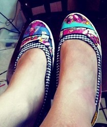 Harley Quinn Comic Shoes