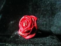 Glitter Rose Ring
