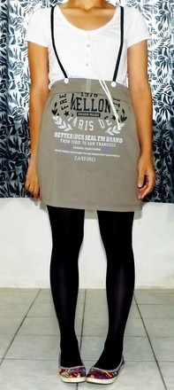 Jumper Skirt Out Of A T Shirt