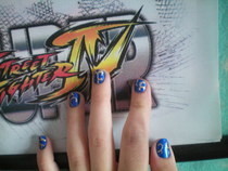 (Not So Good) Chun Li Nails