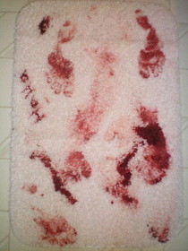Bloody Bath Rug 