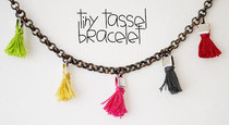 Tiny Tassel Bracelet