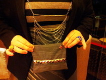 Studded Envelope Clutch