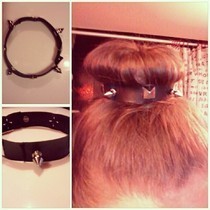 Diy Leather Bun Cuff