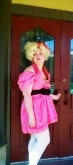 Effie Dress And Hair Piece