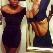Men's 3x L T Shirt Into A Cute Backless Dress