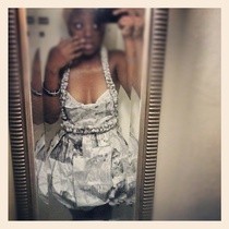 Newspaper Dress