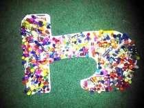 Crayon Letter Decor