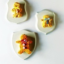 Gingerbread Marshmallows With Almond Praline