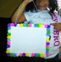 Fuzzy Dry Erase Board!