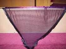 Triangular Fringed Shawl