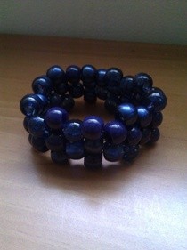  Beaded Cuff  Bracelet 