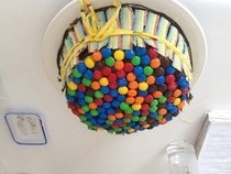 Rainbow A Go Go Cake
