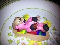 Sunbathing Piggy 