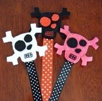 Skull Book Marks