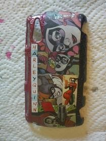 Harley Quinn Comic Cell Phone Cover