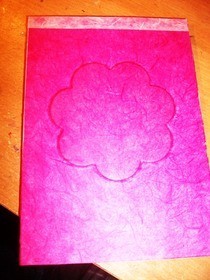 Embossed Note Book