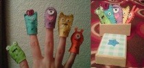 Monster/Alien Finger Puppets