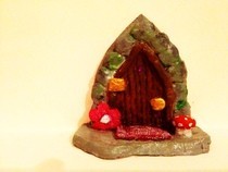 Polymer Clay Fairy Door