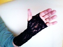 Fingerless Lace Gloves