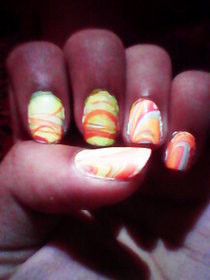 Mix Marble Nails