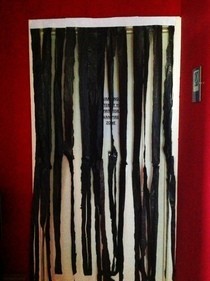 Spooky Door Curtain 