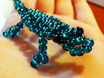 Beaded Crocodile