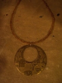 Golden Elephant Necklace
