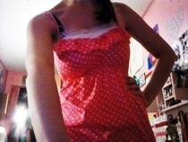 Pink Tank Top With Ruffle