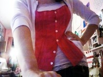 A Button Up Shirt Made From A Bandana Scarf
