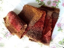 Seed Stitch Scarf