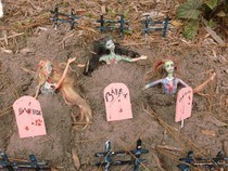 Barbie Zombie Graveyard
