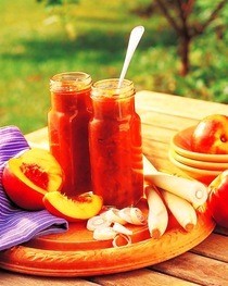 Nectarine And Lemongrass Chutney