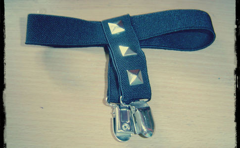 Holders For Socks/Garters From Old Suspenders
