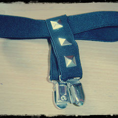 Holders For Socks/Garters From Old Suspenders