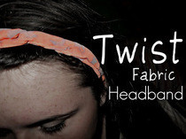 Twist Fabric Headband