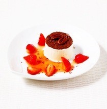 Frozen White Chocolate Parfait